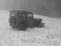 Jeep Willys on the snow PART 1