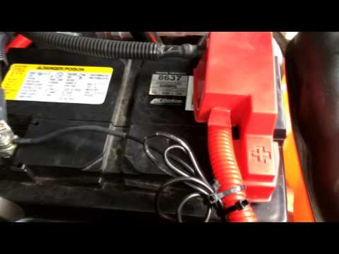 how to hook up battery cables