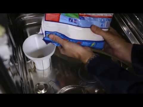 how to salt a dishwasher