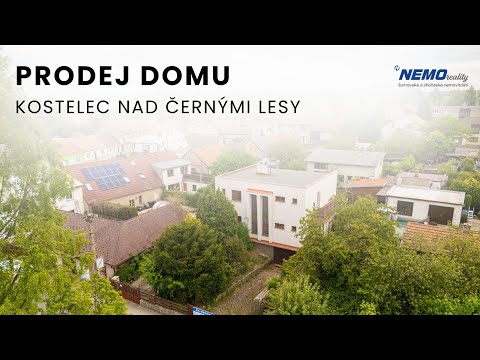 Video Kostelec nad Černými lesy, rodinný dům se zahradou