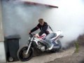 Honda CBR konczenie opony burn+ bonus