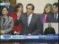 Se frustró la presentación del gabinete en el Pleno