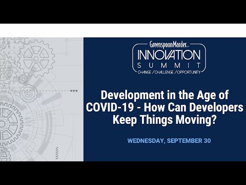 Webinar: Development in the Age of COVID-19 – How Can Developers Keep Things Moving?