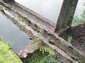 Ponte em ruinas sobre Rio Cubatão Ponte em ruinas sobre Rio Cubatão