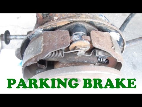 Toyota Parking Brake Service with Rear Disc Brakes