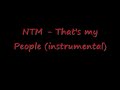 NTM – That's my People (instrumental).wmv