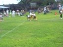 Antuon Jr. in flag football (6 years old)