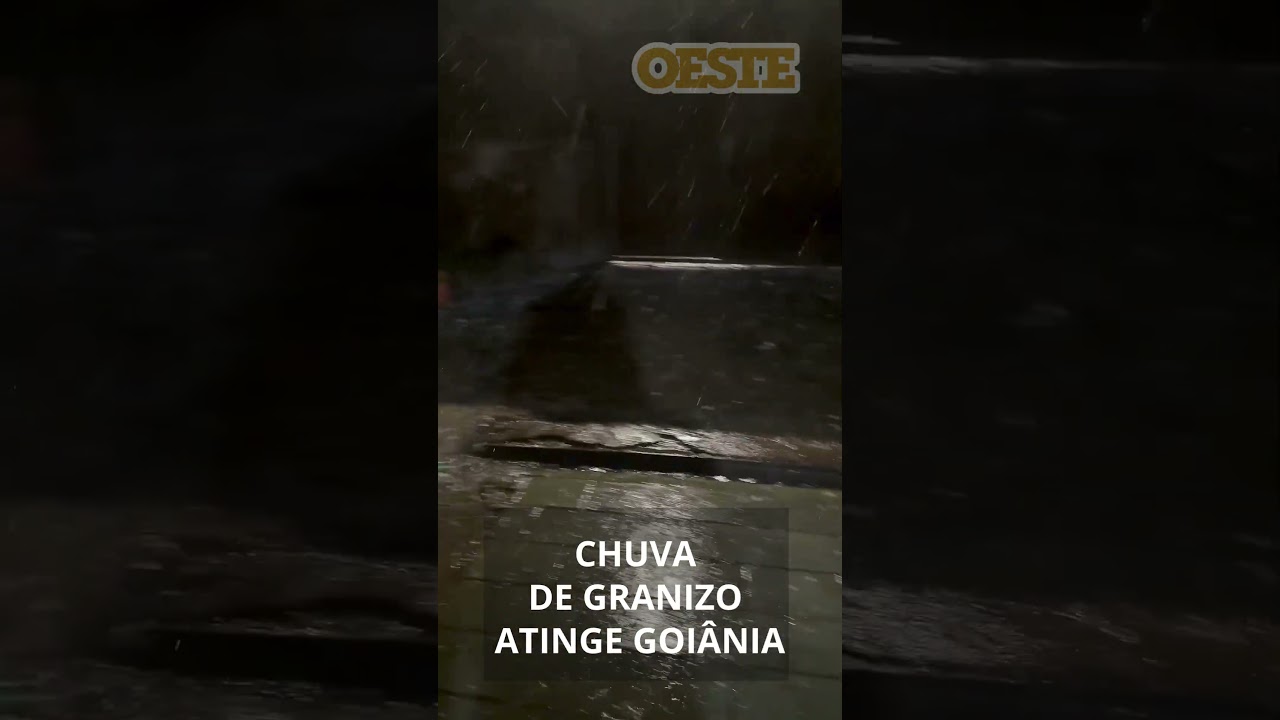 Chuva De Granizo Atinge Goiânia