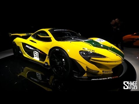 FIRST LOOK: McLaren P1 GTR Race Car - Geneva 2015