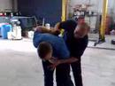 Sargeant big guy makes other guy squeal !!!
