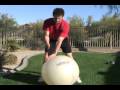 Golf Exercise Ball Training Tips - Mike Pedersen Trainer