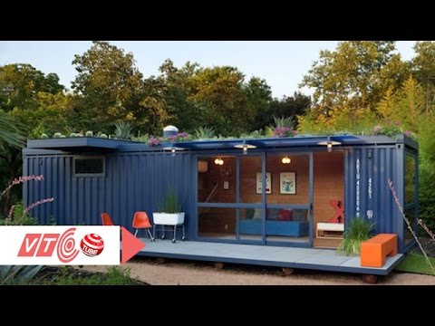 Nhà container tiện nghi cho người thu nhập thấp