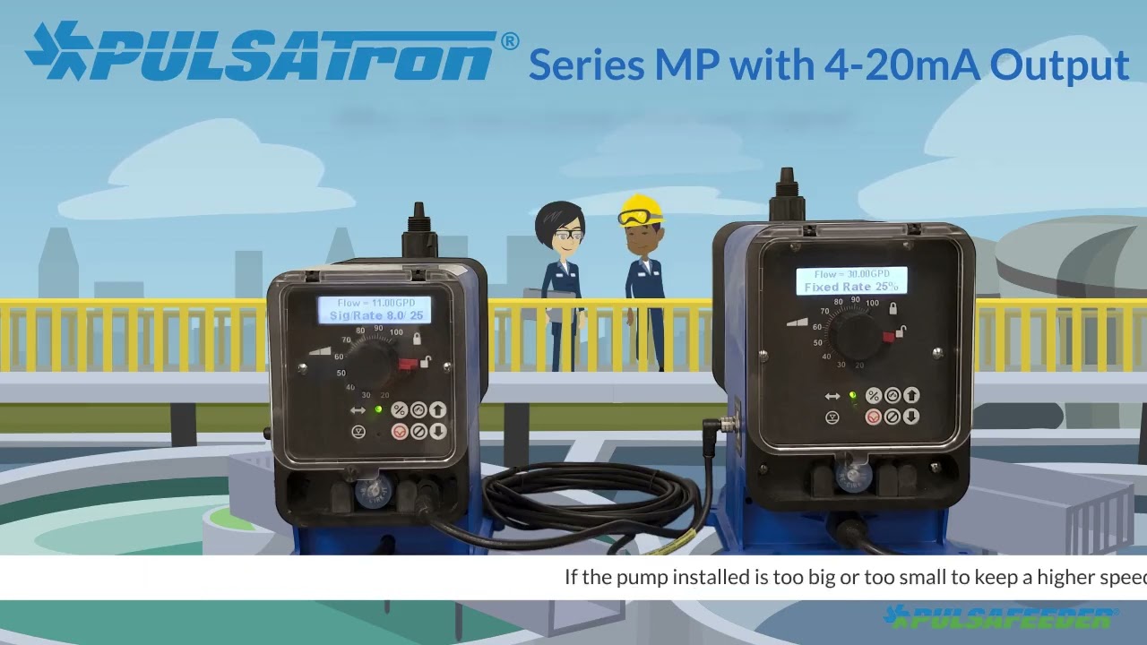 Pulsatron MP with 4 20mA Output Connect Multiple Devices