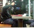 Hille und Stego im McDonald�s