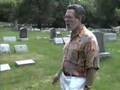 Dad Visits Waldheim Cemetery, 1997
