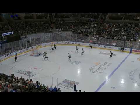 Dane Callaway (G) Fargo vs Muskegon 1st Period