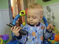 little lachlan playing harmonica 13 months such a spaz
