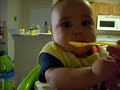 malik devours sweet potatoes