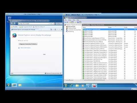 Learn how to configure your firewall and Windows 7