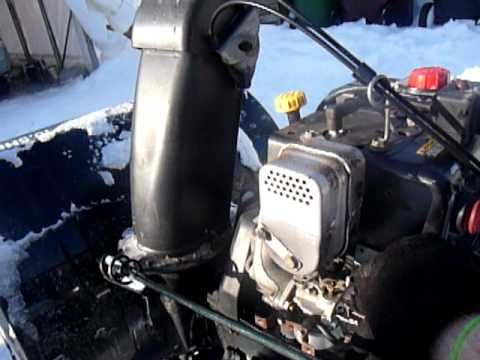 how to drain fuel from mtd snowblower