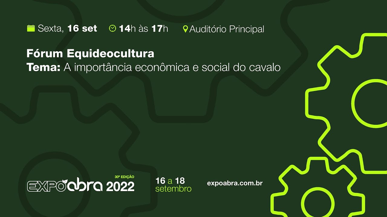 Fórum Equideocultura.