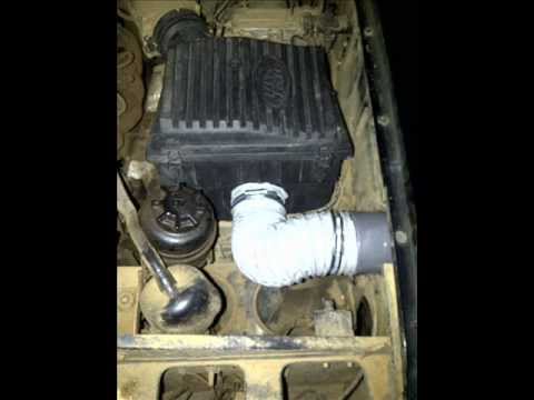 How I made the snorkel for my LandRover Discovery 1