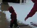 Denzon in the snow, part 2