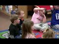 Susan Salidor performs the finger play \"Da Moose\"