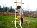 Marie Antoinette Pumpkin vs.  A Guillotine
