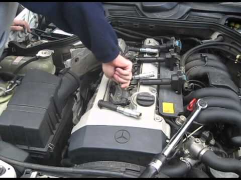 1994 Mercedes E320 Spark Plug Replacement (M104 engine, W124 chassis)