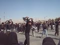 procession, which i've seen in iran during ashura, in january 2007