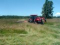 CASE IH FARMALL 95 first time Mowing 2