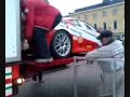 Rop - Torilla ferrarin lastaus rekkaan ja ralliauton paukutt