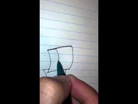 how to draw waving flag
