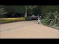 Bike jump in garden