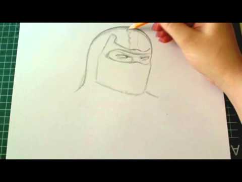 how to draw mk scorpion