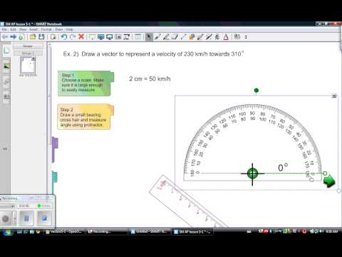 how to draw vector diagrams