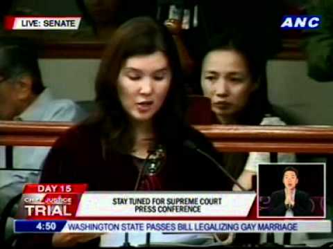 Cayetano asks Garcia some clarificatory questions on dollar accounts