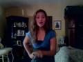 Vanessa Q singing Everytime we touch acapella