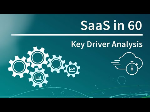 Key Driver Analysis ehk võtmenäitajate analüüs