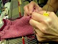 Knitting a Tube on the Modified Bond Ribber - Part 3