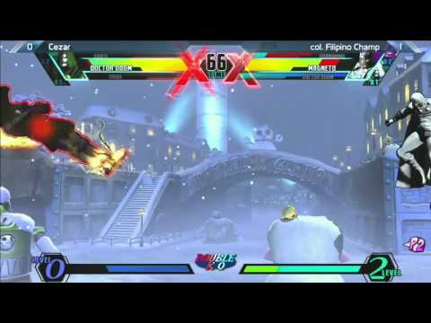UMVC3: col. Filipino Champ vs Cezar - Double KO