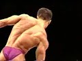 Asian Bodybuilder Muscle Flexing