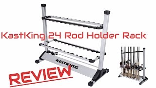 KastKing 24 Rod Holder Rack REVIEW