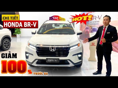 Chi Tiết Honda BR-V L 2023| Khuyến mãi Honda BR-V 2023| Giá lăn bánh Honda BRV 2023 |Trả góp BR-V