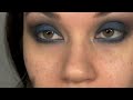 Hilary Duff Rock & Roll Blue Smokey Eye