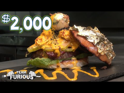 Eating The World's Most Expensive Burger ($2,000) | Furious Pete