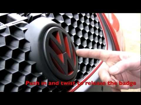 how to paint vw emblem