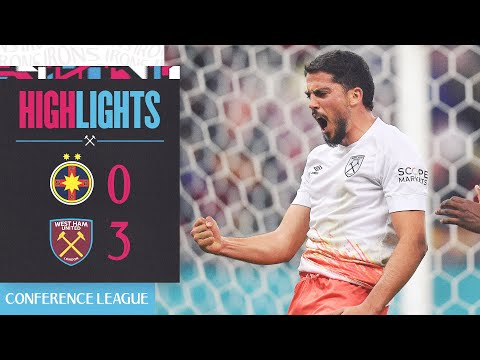 FC FCSB Bucure&#351;ti 0-3 FC West Ham United Lond...