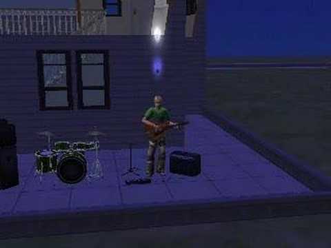 how to practice guitar in another sims town